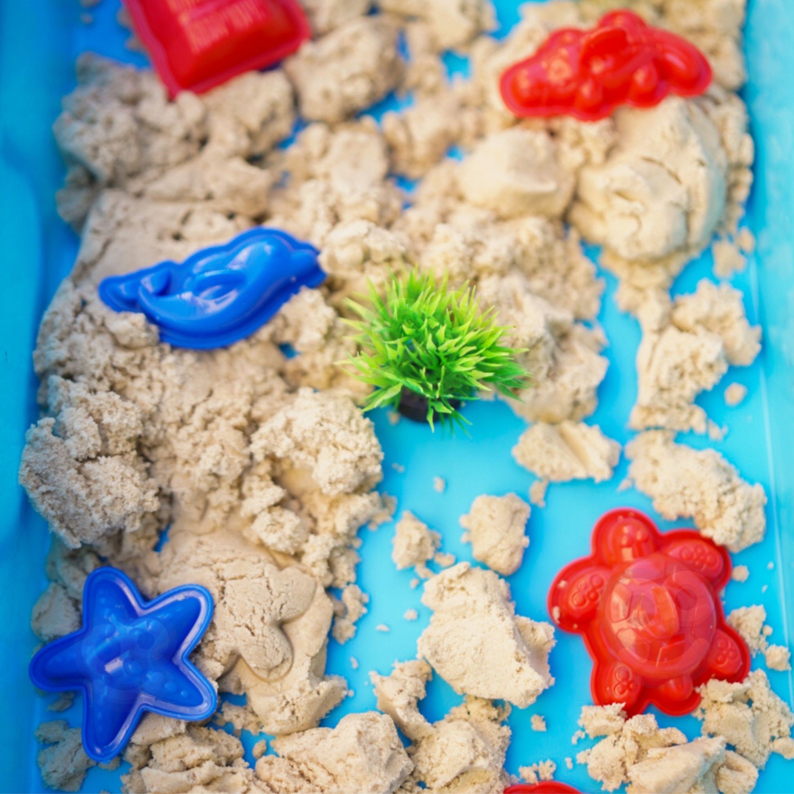 Woopie Kinetic Sand Magic For Water 18-delt sæt med etui