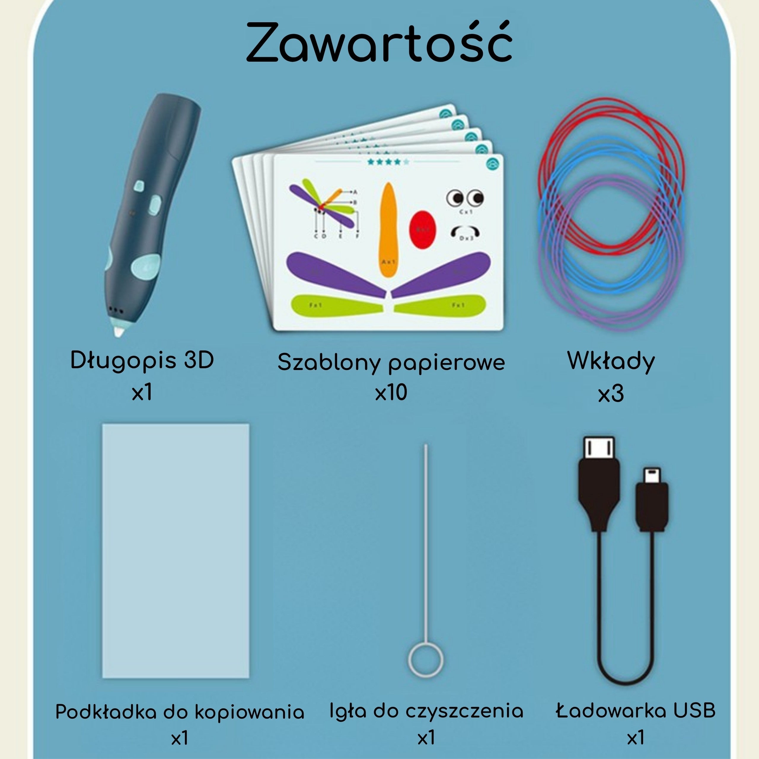 Bezpieczne wkłady USB do drukarki 3D Woopie