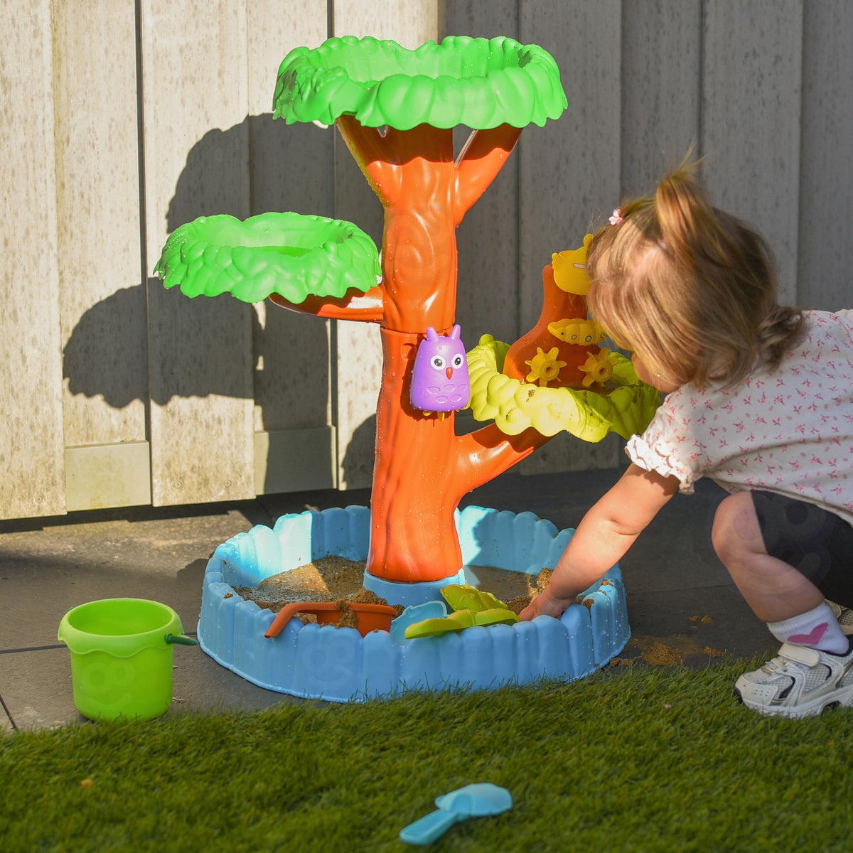 Woopie Water Table 2in1 Sandbox Happy Tree 8 Acc.