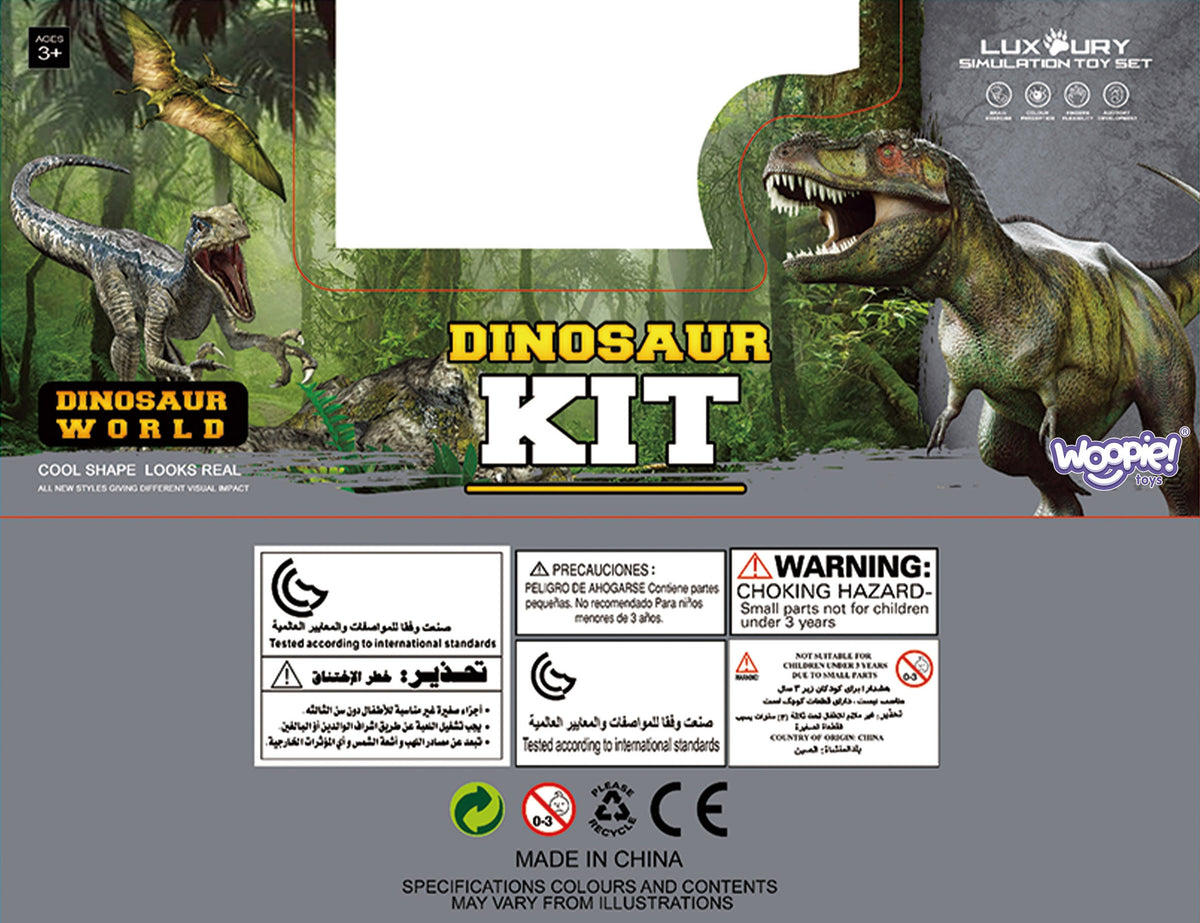 Woopie Veľká sada Dinosaurov Xxl figúrok + Mat prehistorický svet