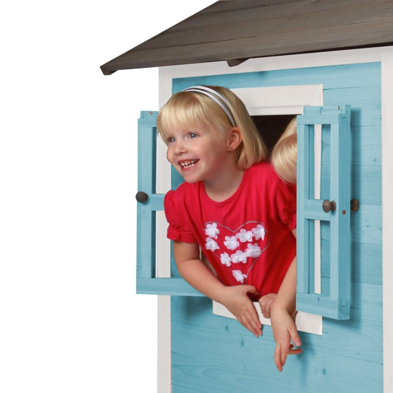 Axi Huis op Stelten Met Glijbaan 118 Cm