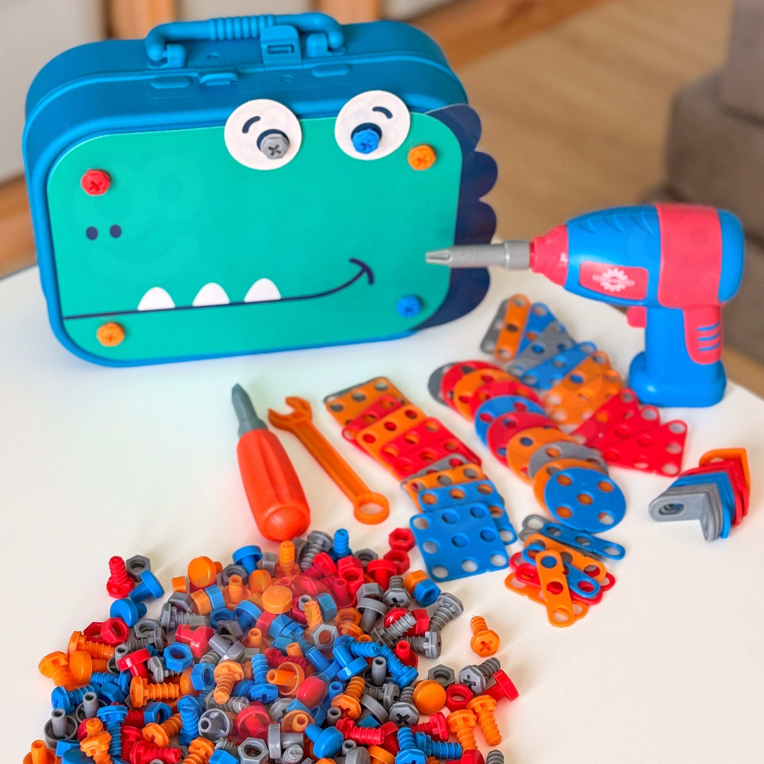 Woopie Set fai da te viti per blocchi di dinosauro