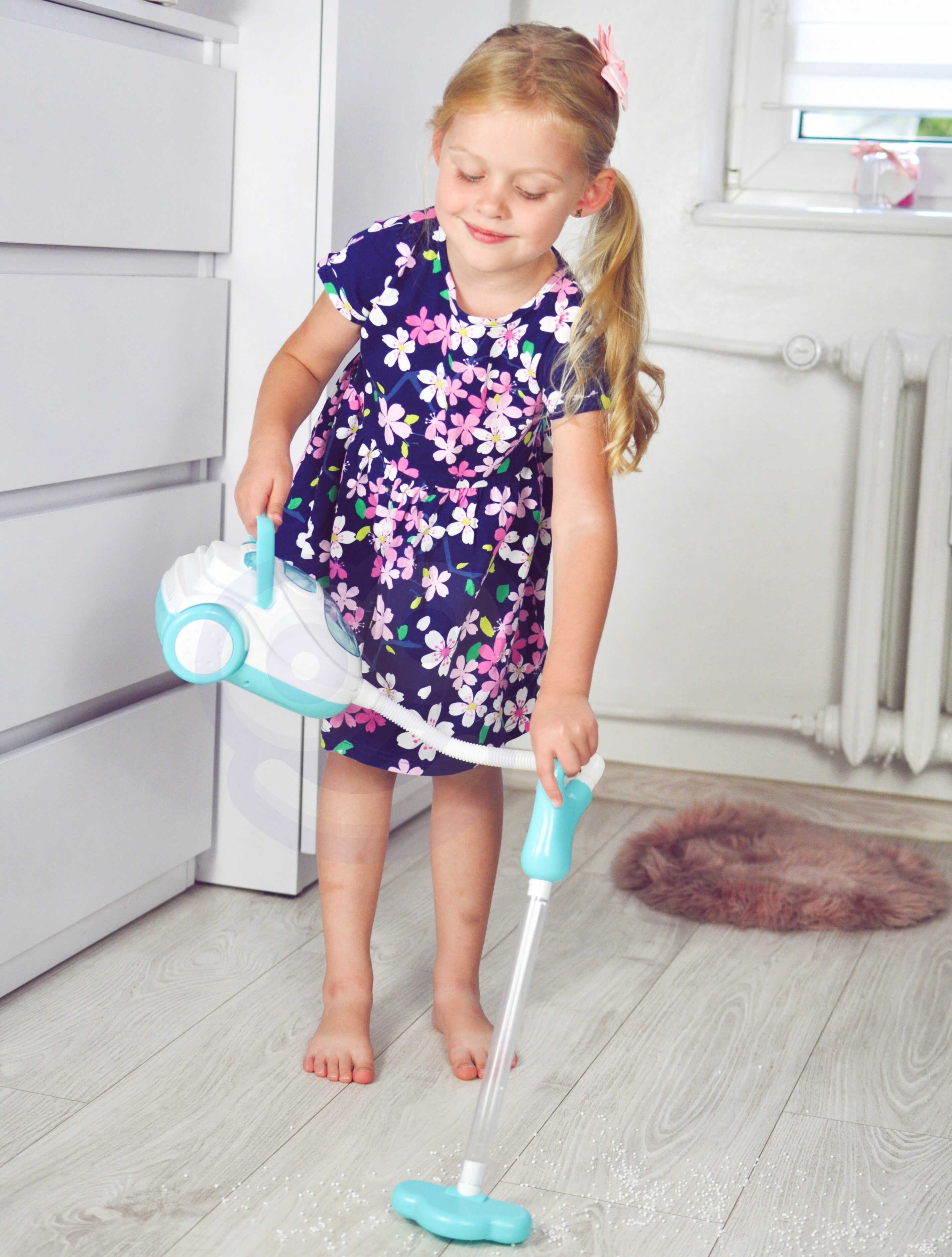 Woopie Interactive Vacuum Cleaner For Kids With Suction Function