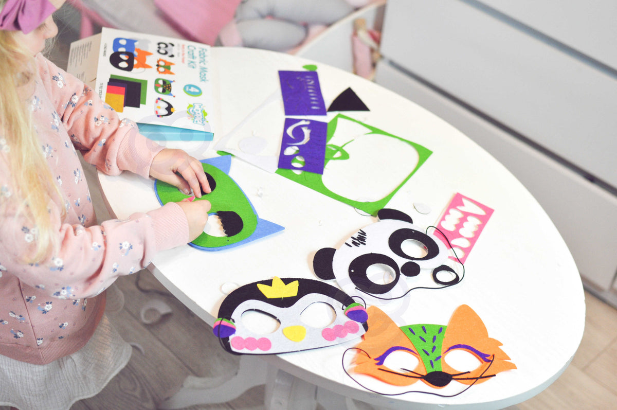Woopie Art&fun kreativní sada filcových masek 4 ks.