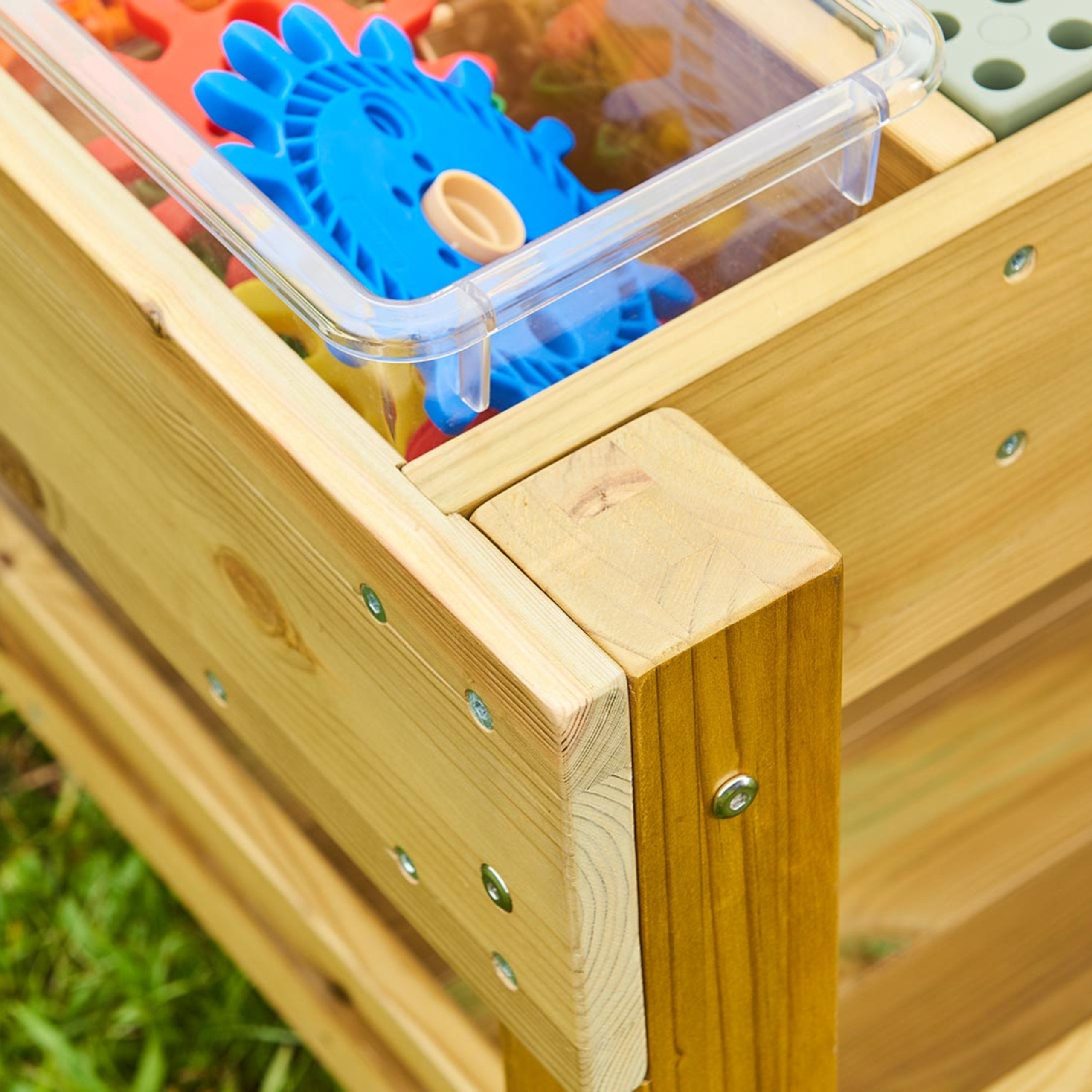 Дървена образователна маса Masterkidz 1200 l Stem Outdoor + аксесоари