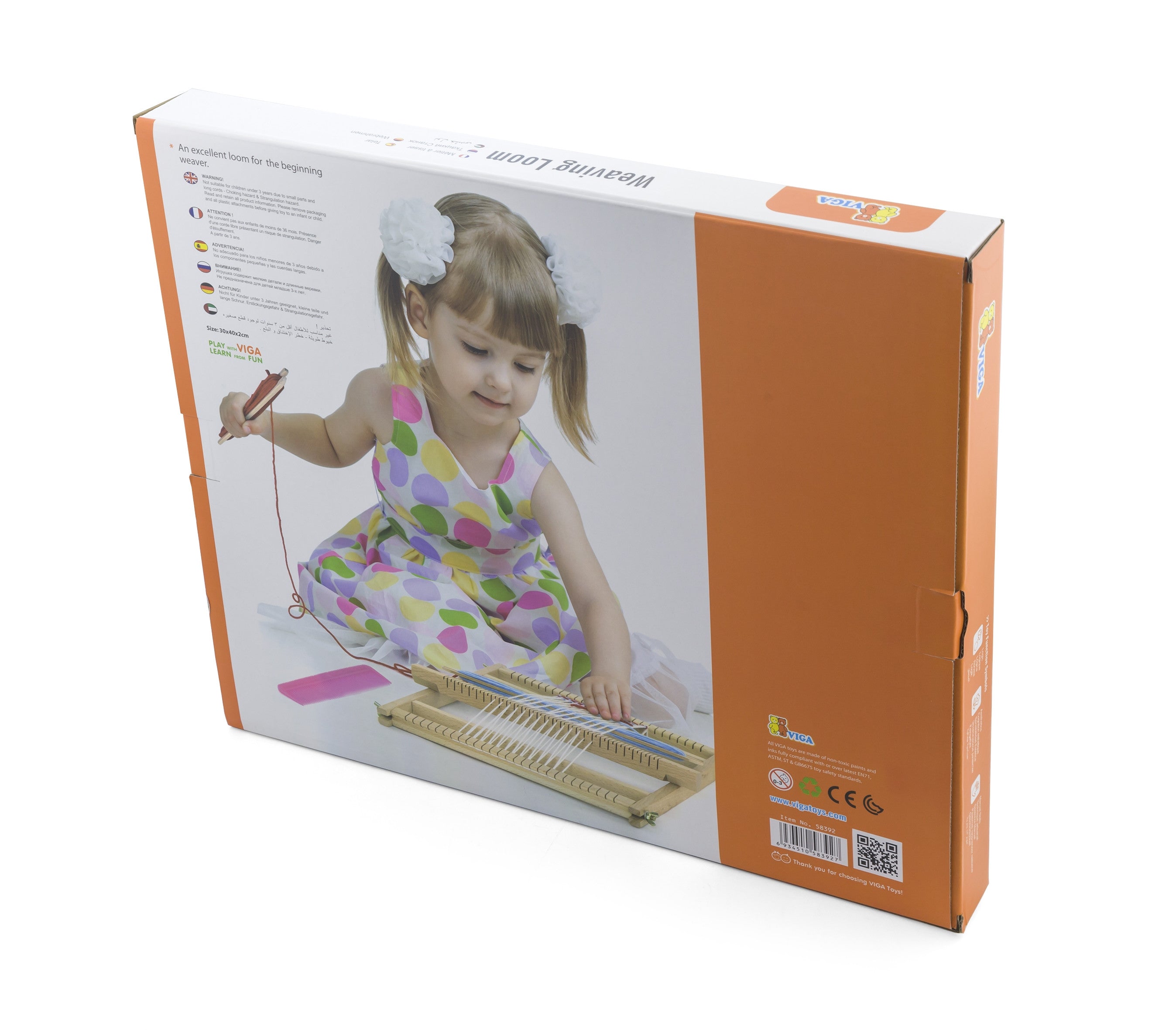 Viga Fafonatos Szövőműhely Montessori Szövőkészlet