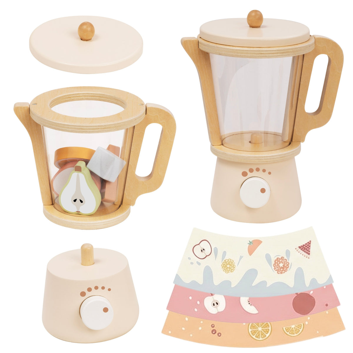 Batidora De Cocina De Juguete Tooky Con Accesorios - 18 Piezas