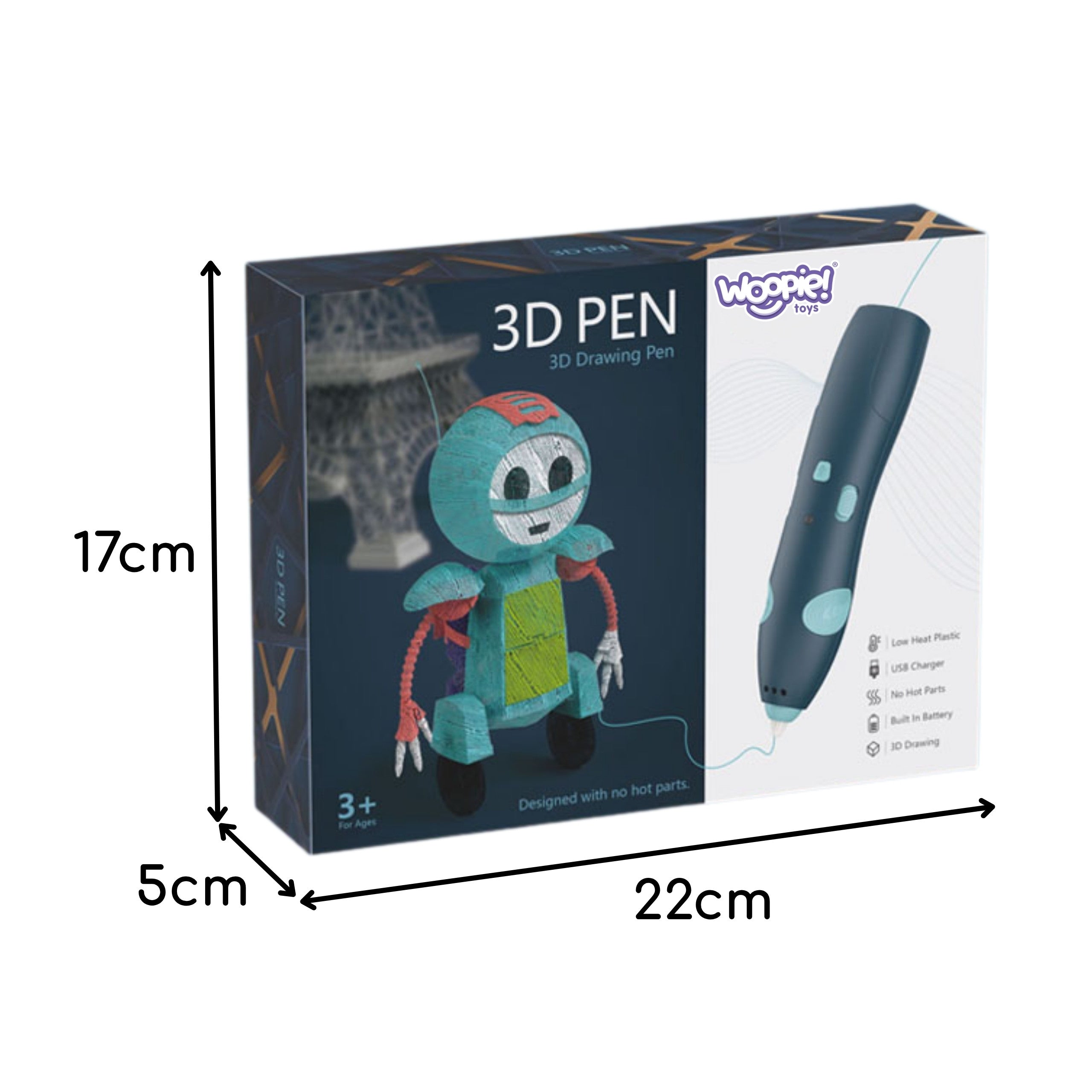 Bezpieczne wkłady USB do drukarki 3D Woopie