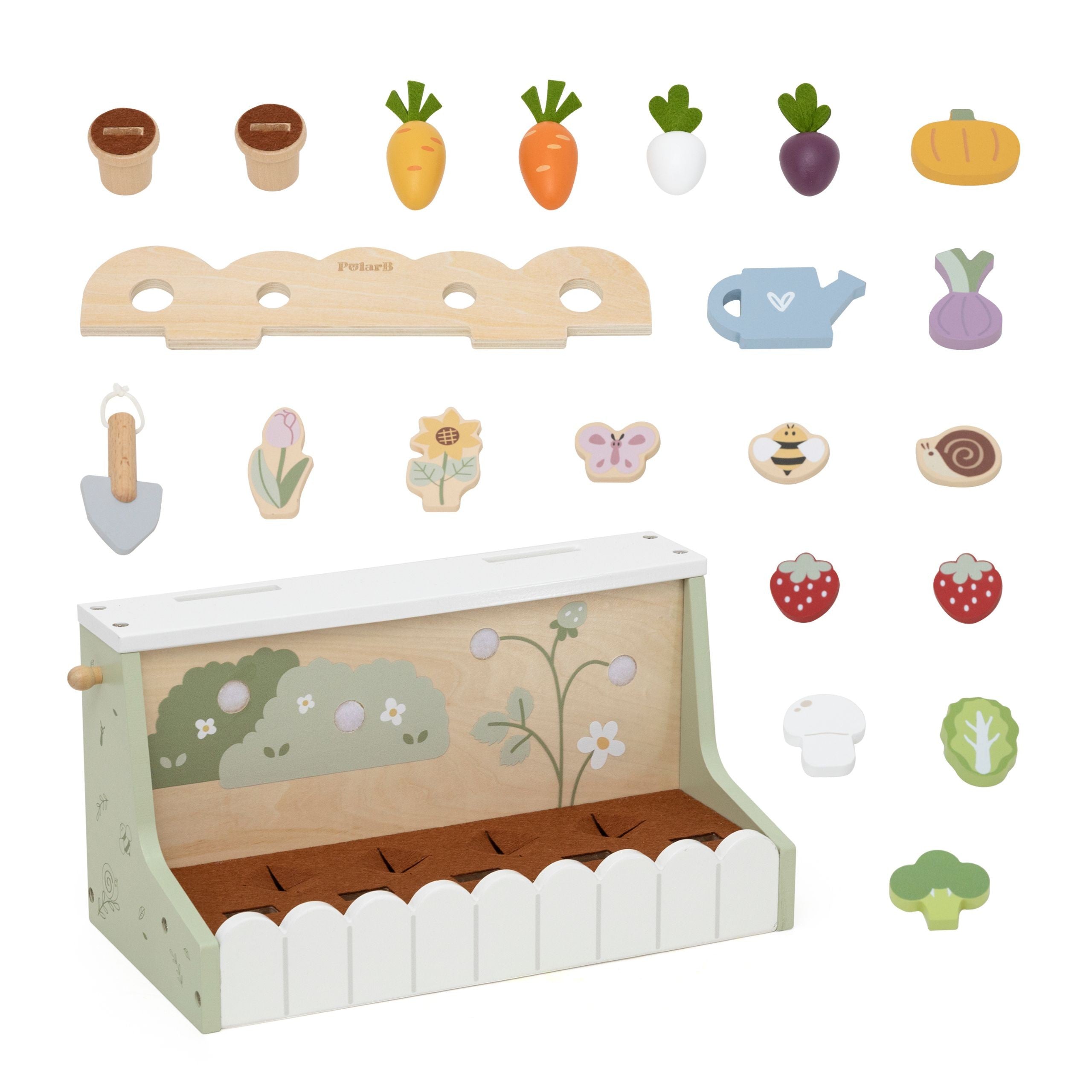 Viga Giardino in Legno Per Il Piccolo Giardiniere 22 Pz.