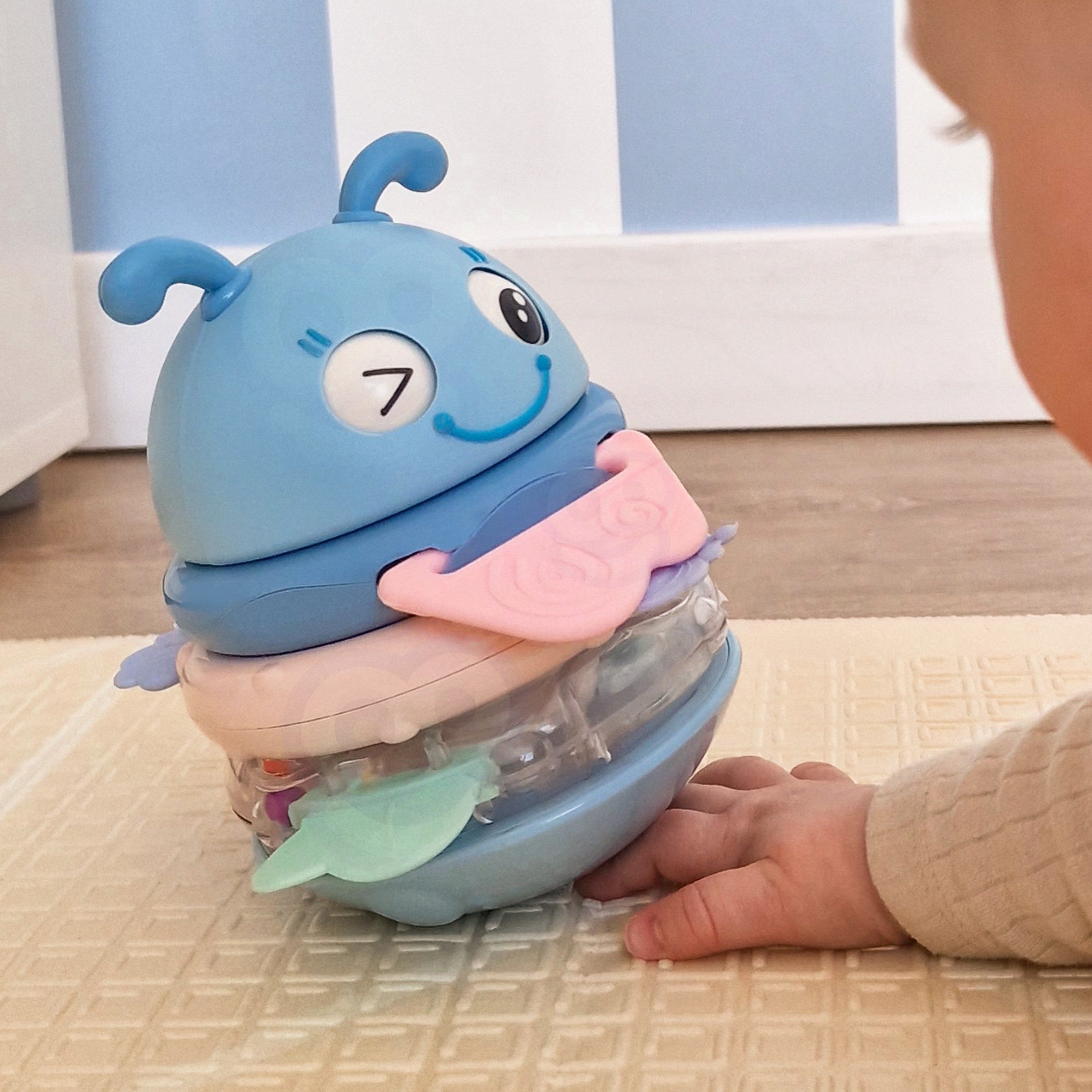 Zmyslové hryzátko Woopie Baby Wanka v stoji 2 v 1