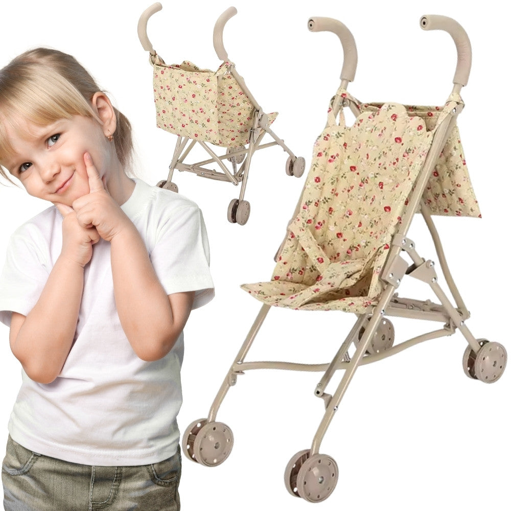 Woopie Royal Vintage Rose Dolls' Pram