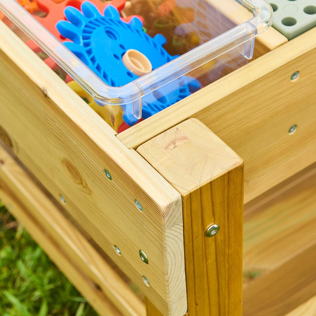 Masterkidz Mesa Educativa de Madera 1200l Pie Exterior + Accesorios