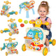Woopie Baby Pusher Walker Образователна настолна тротинетка за возене 4 в 1