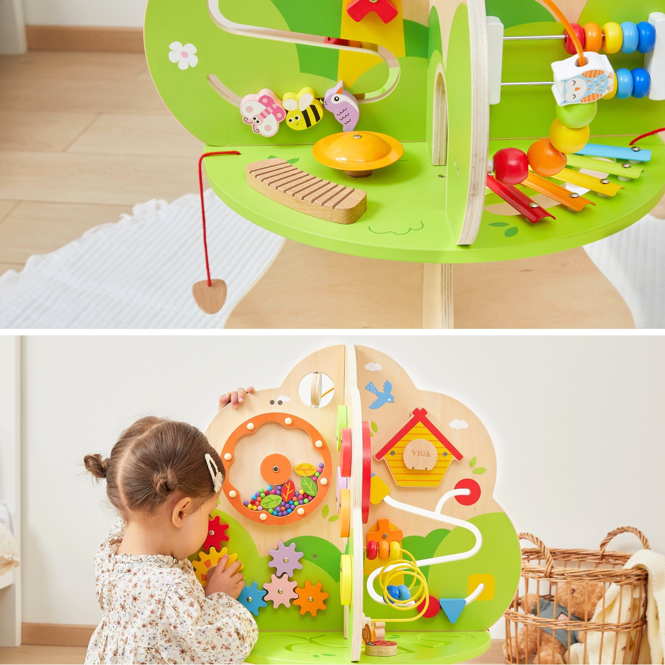 Centrul Educativ Muzica Arborele de Activitati din Lemn Viga 18m+