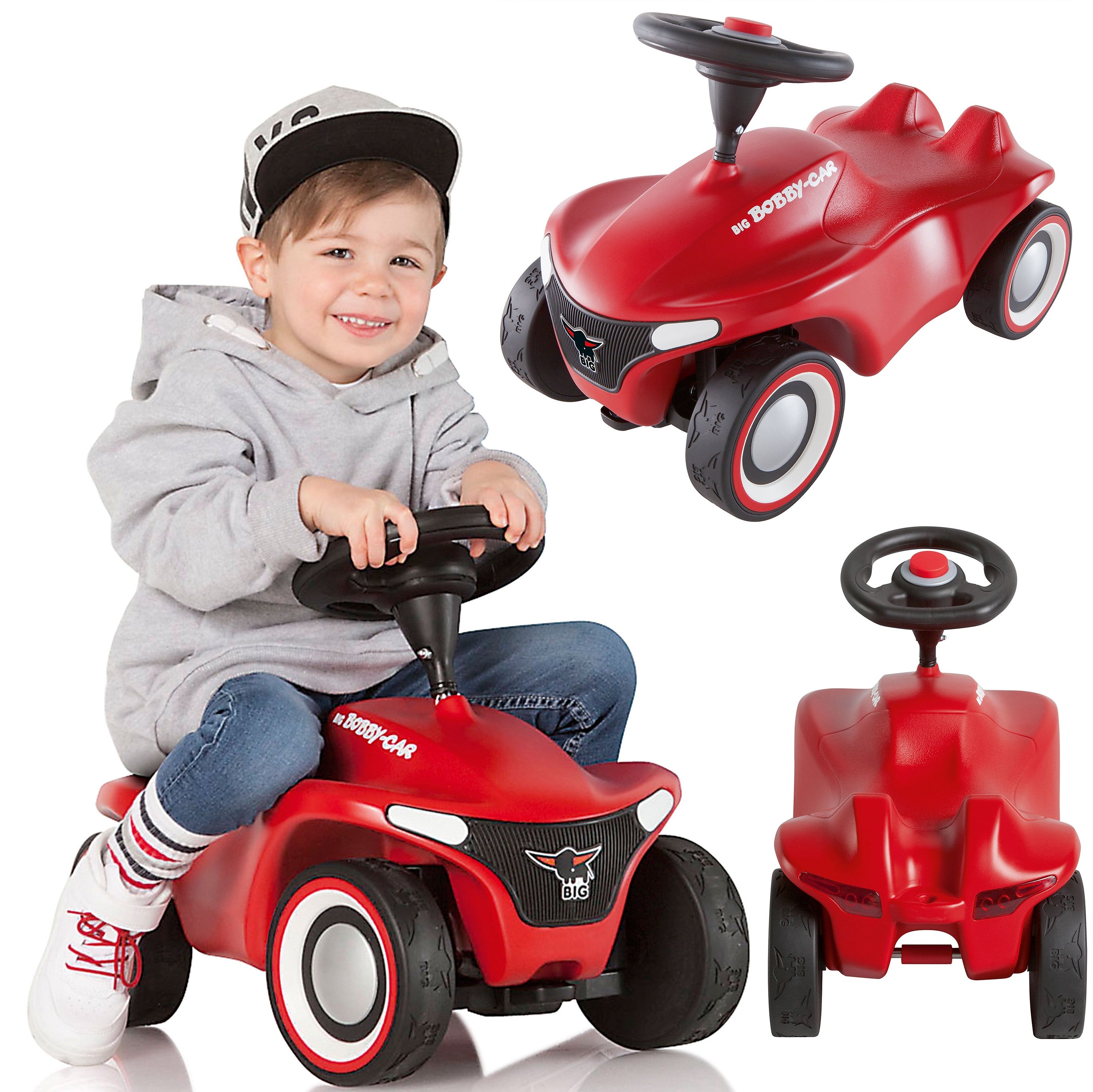 Big Red Bobby Car Neo Red