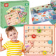 Tooky Toy Дървена игра за учене да броим животни