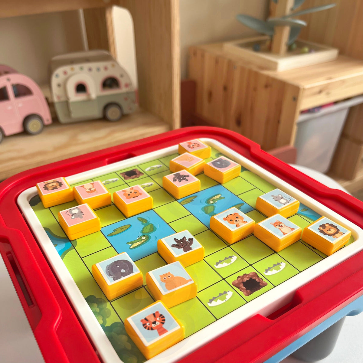 Woopie Logic Brädspelsbord 65 bitar 10-i-1 set