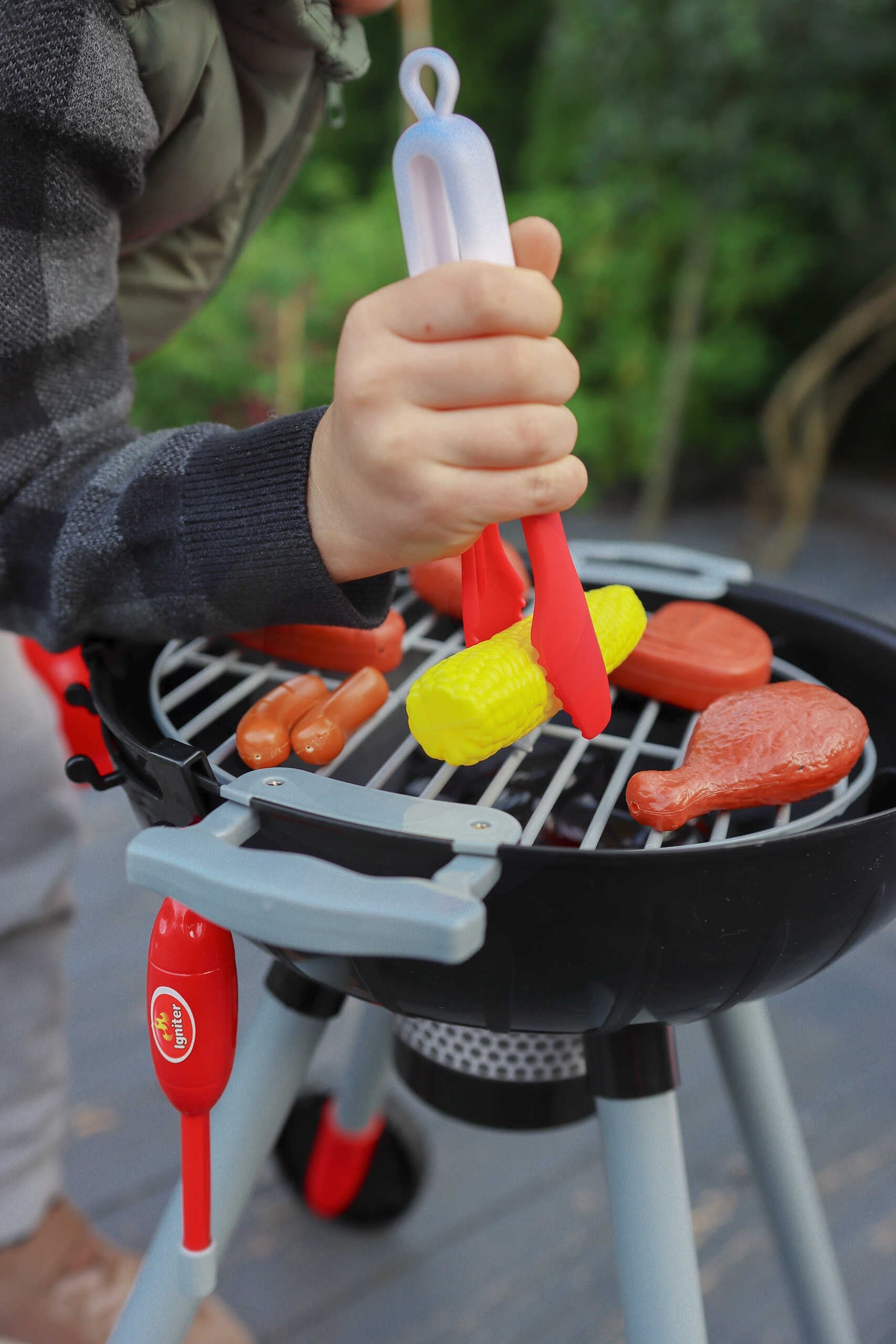 Woopie Grill per bambini con luci e suoni + acc.