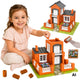 Woopie Brick Villa Construction Set 458 Pieces Building House For Children 3+