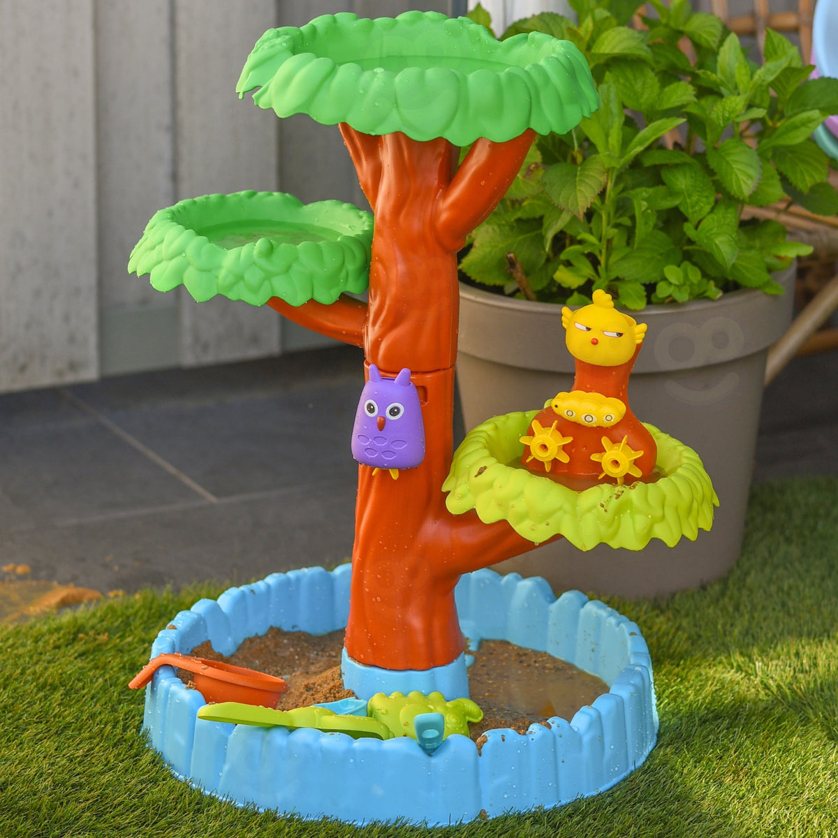 Woopie Water Table 2in1 Sandbox Happy Tree 8 Acc.