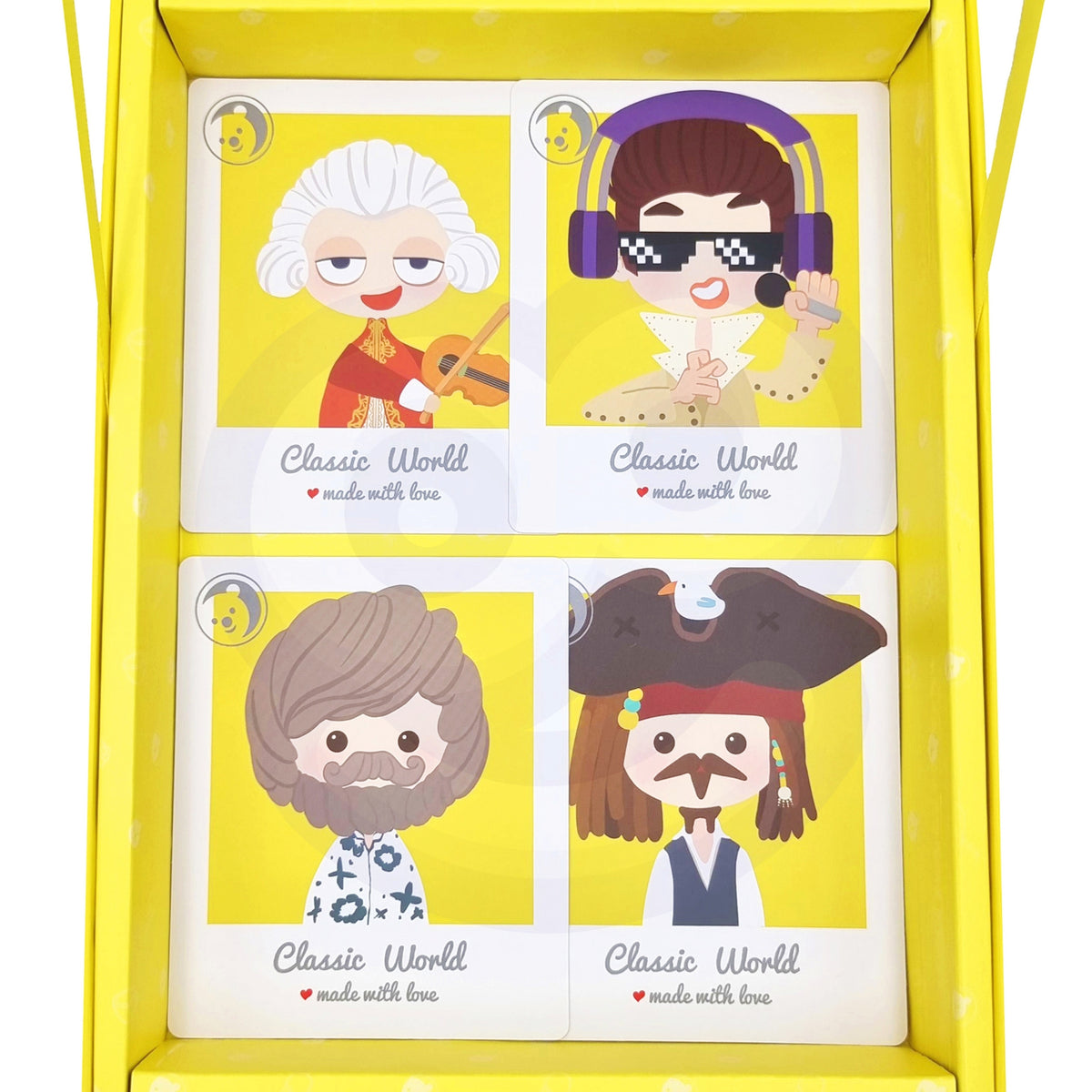 Classic World Puzzle Magnetic Fotografii de modă Băieți 32 buc.