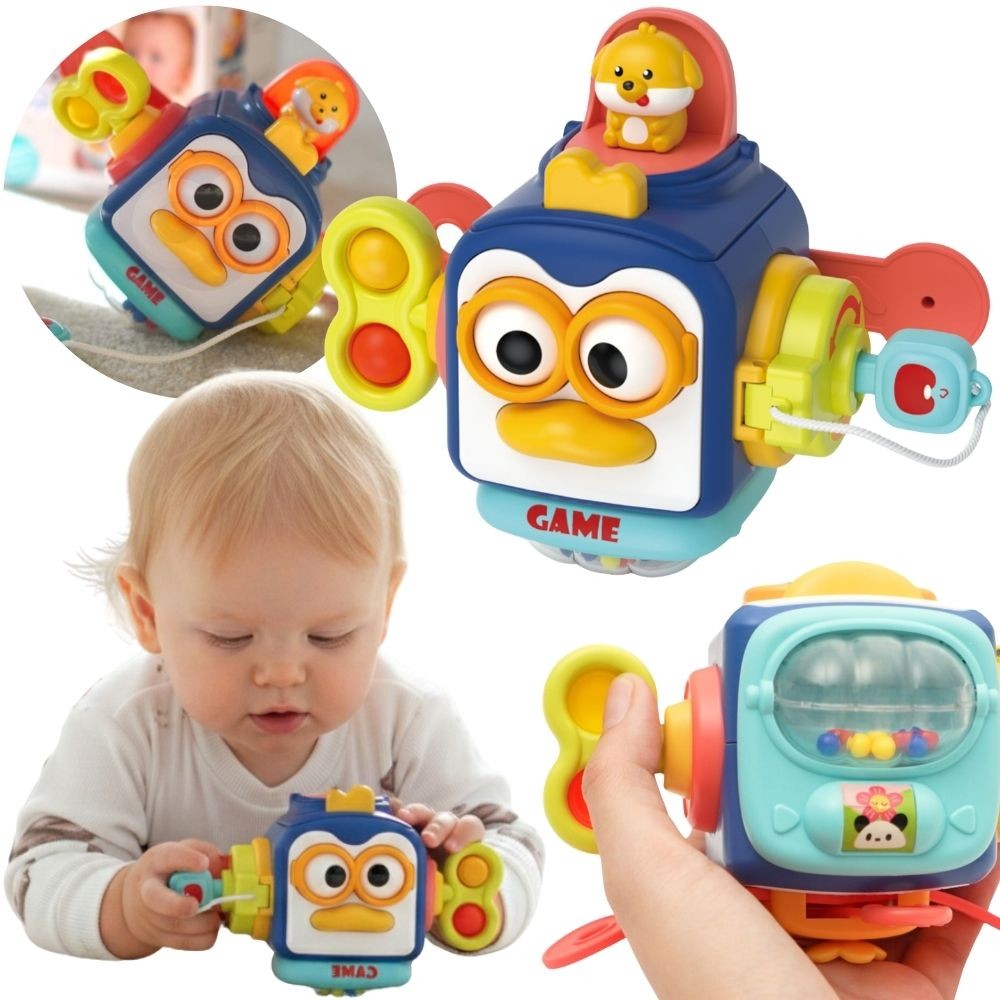 Woopie Penguin Montessori Sensory Ball 6-in-1
