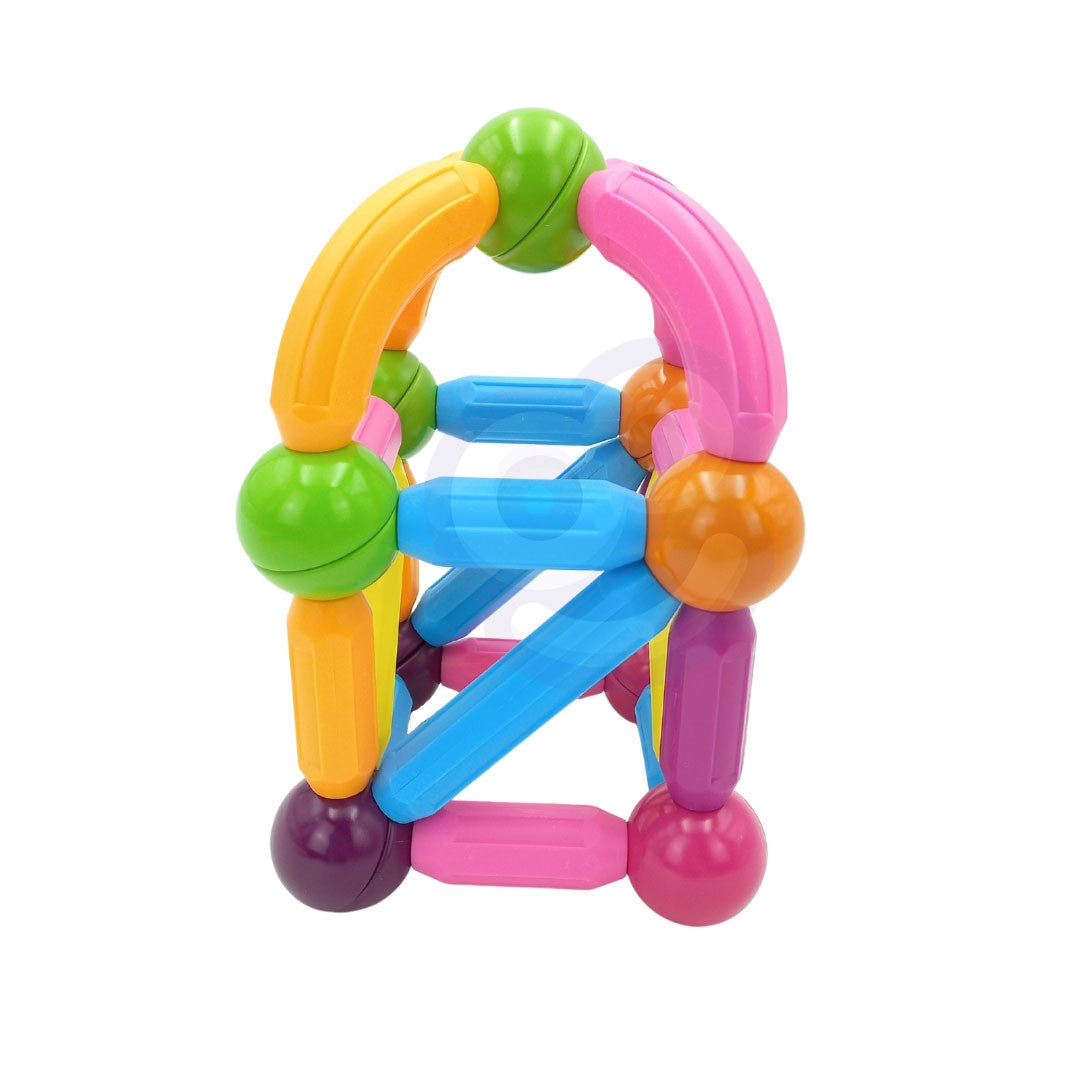 Woopie Magnetiska byggklossar Pedagogisk Stor Tjock 38 St.
