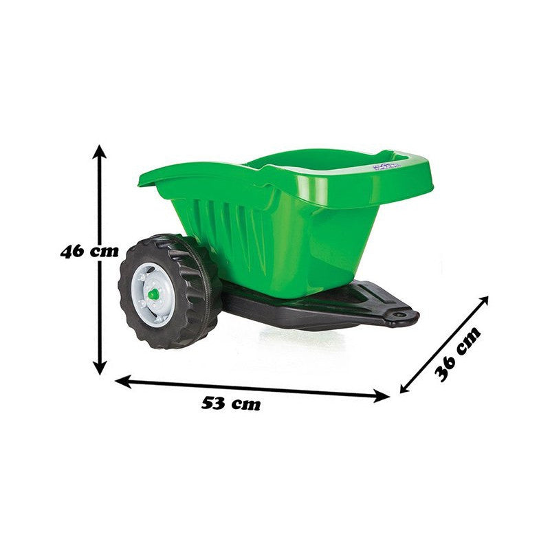 Woopie Active Trailer Aanhangwagen Groen 35 Kg