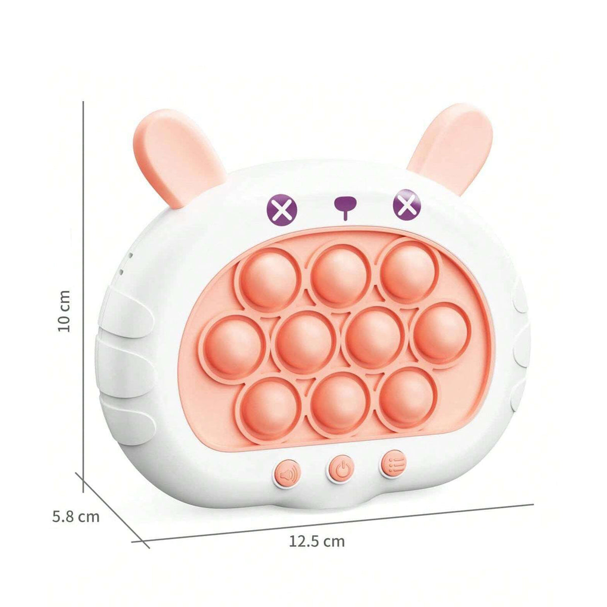 Cluiche Bunny Arcade Stuara Frith-strus Woopie Pop It
