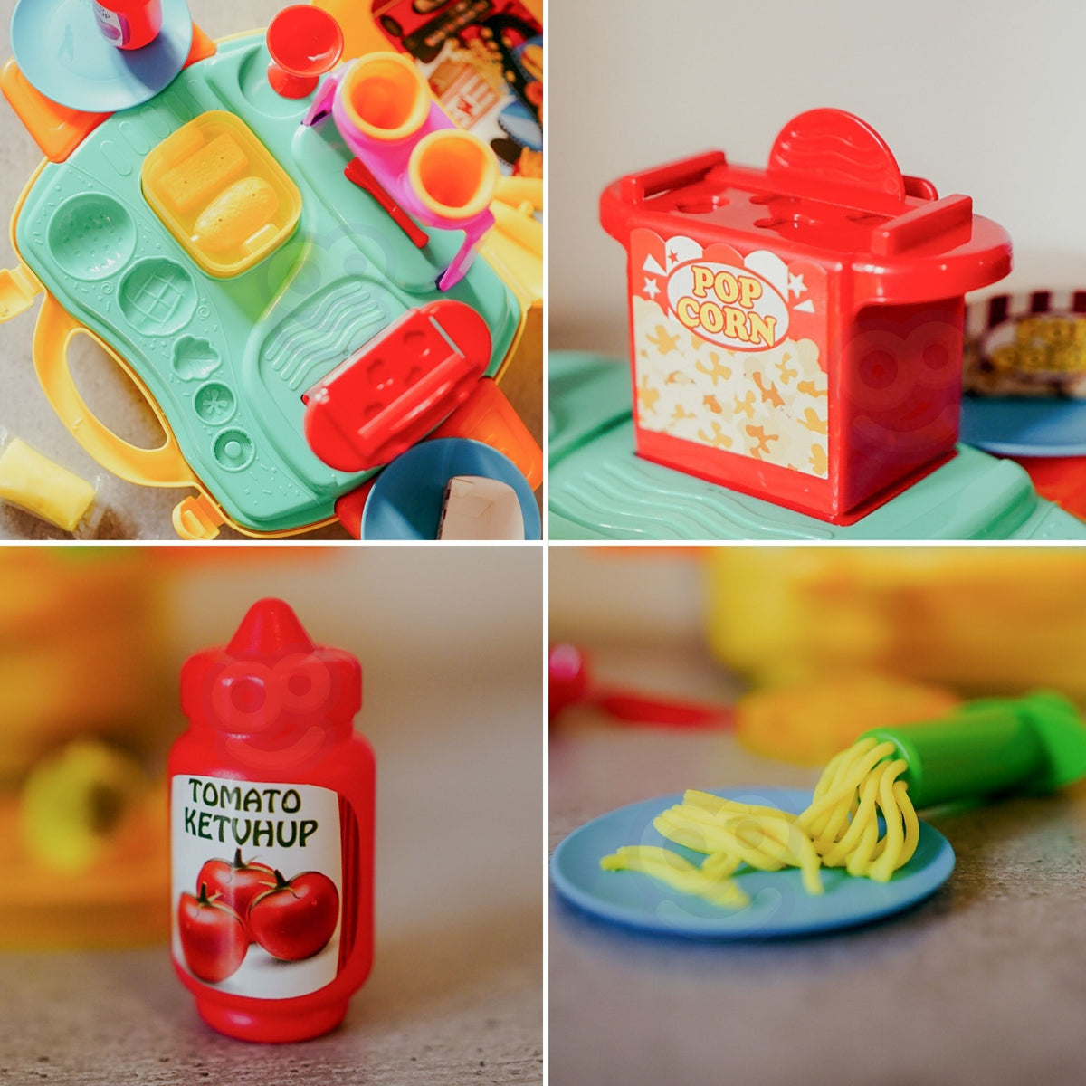 Комплект за приготвяне на закуски Woopie Play-doh