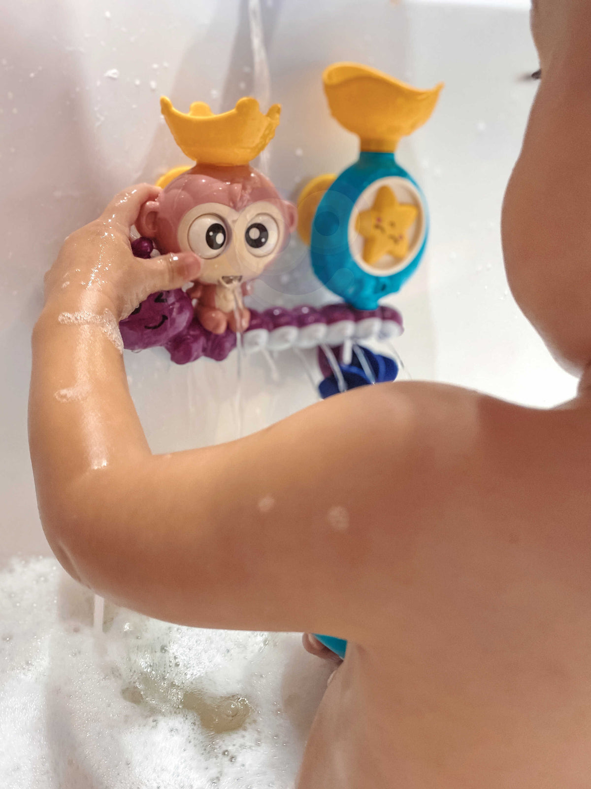 Woopie Baby Monkey Bath Water Toy + Cup