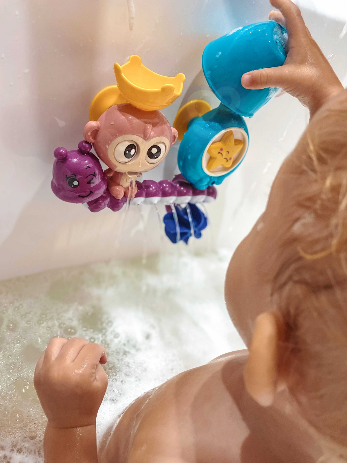 Woopie Baby Monkey Bath Water Toy + Cup