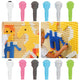 Masterkidz Board Pegs 512 pezzi 6 colori