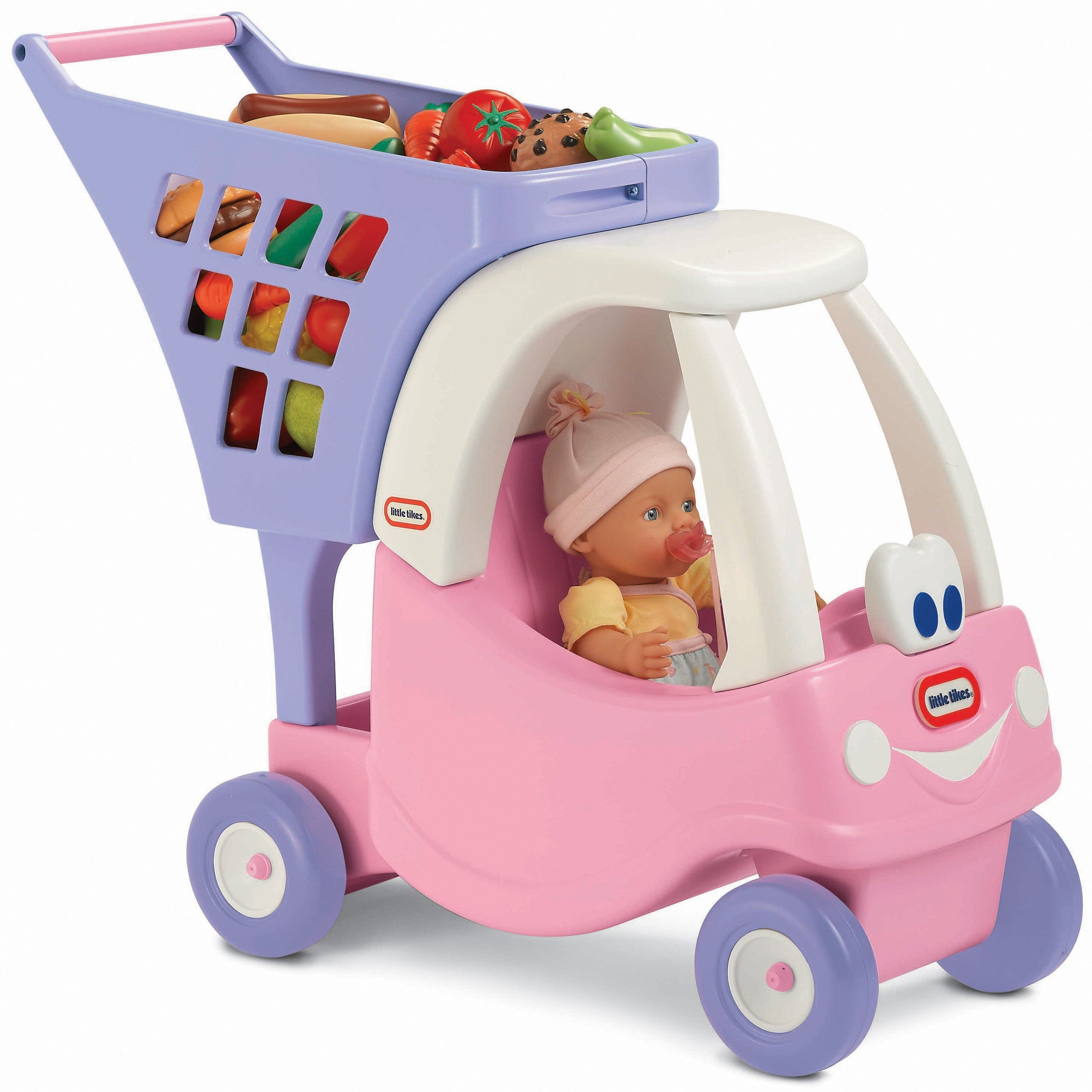 Little Tikes Cozy Coupe Pink Shopping Cart