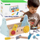 Комплект дървена кутия за инструменти Tooky Toy 18 бр.