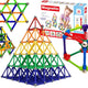 Woopie Magnetic Construction Blocks Creative Puzzle 70 st.