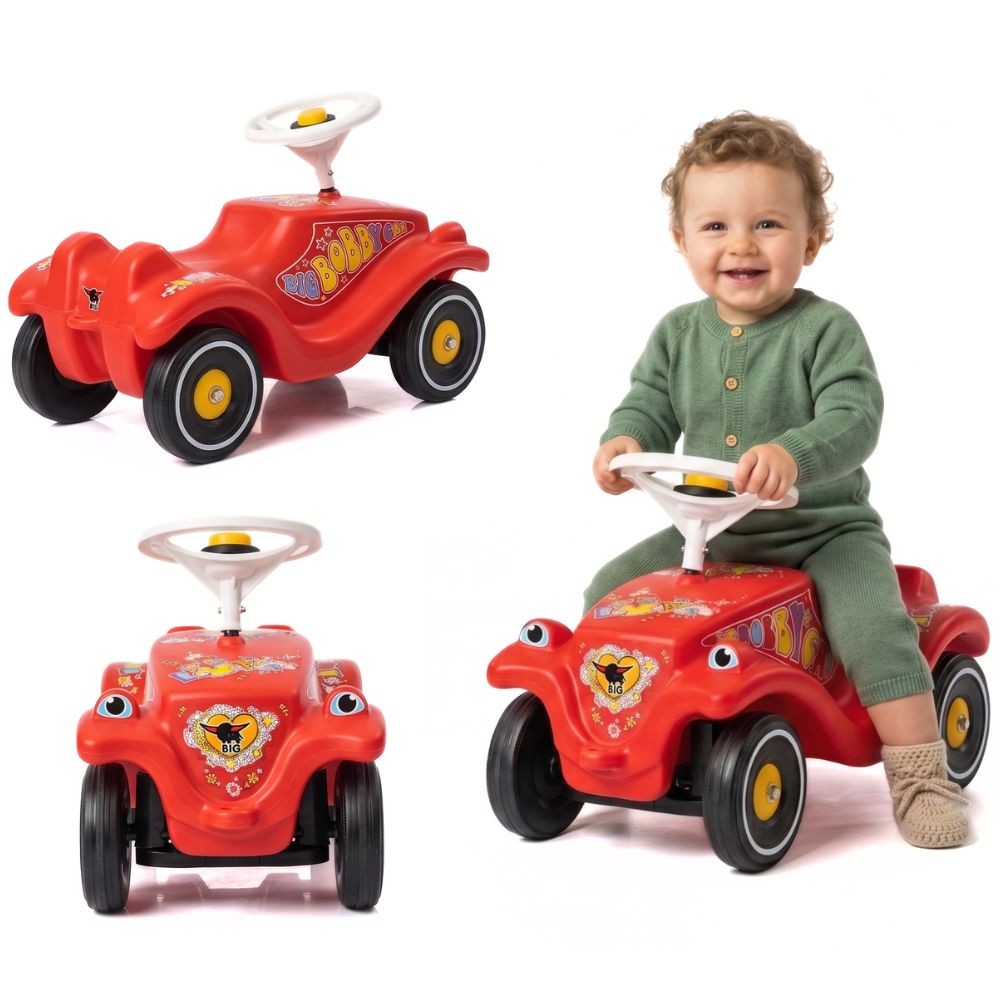 Big Bobby Car Classic Ride-on със светещ клаксон