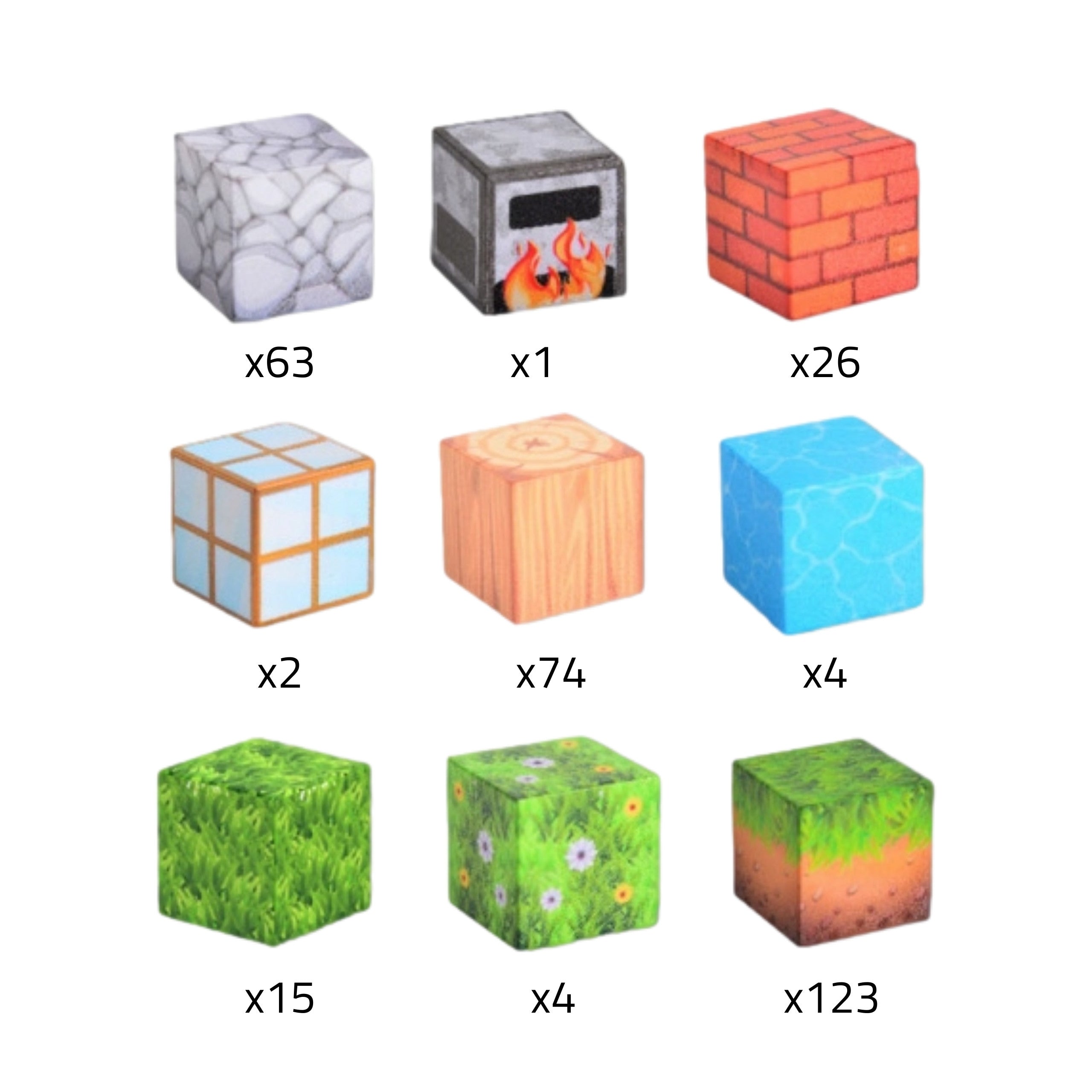 Woopie Магнитни строителни блокове World Of Blocks 108 бр.