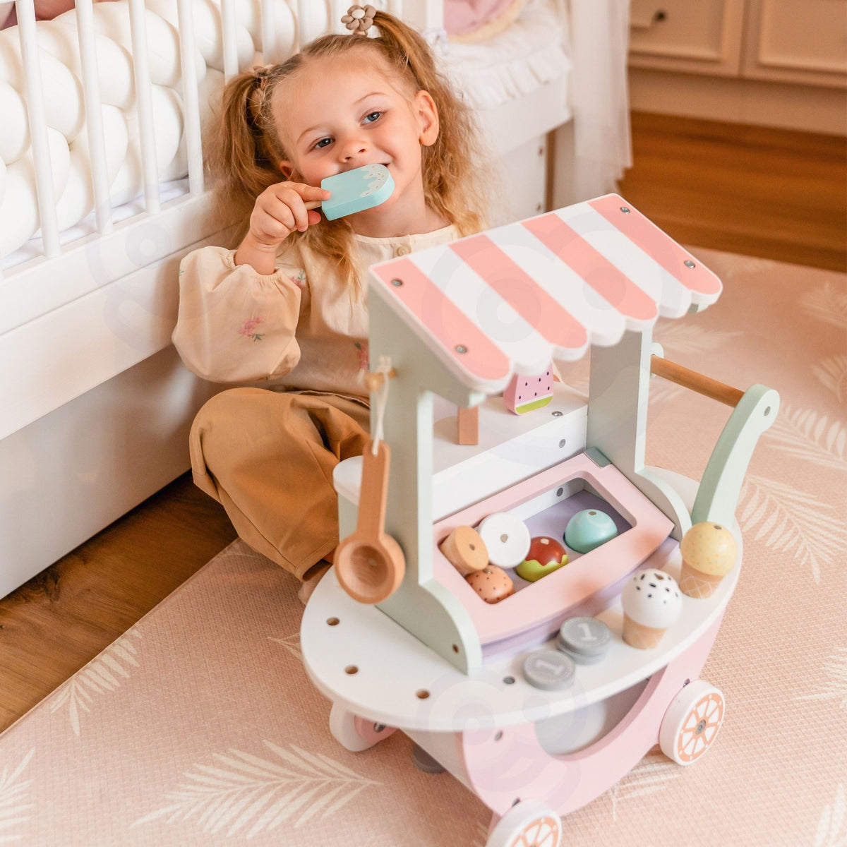 Carrito De Helados Pastel Woopie Green Xxl Heladería