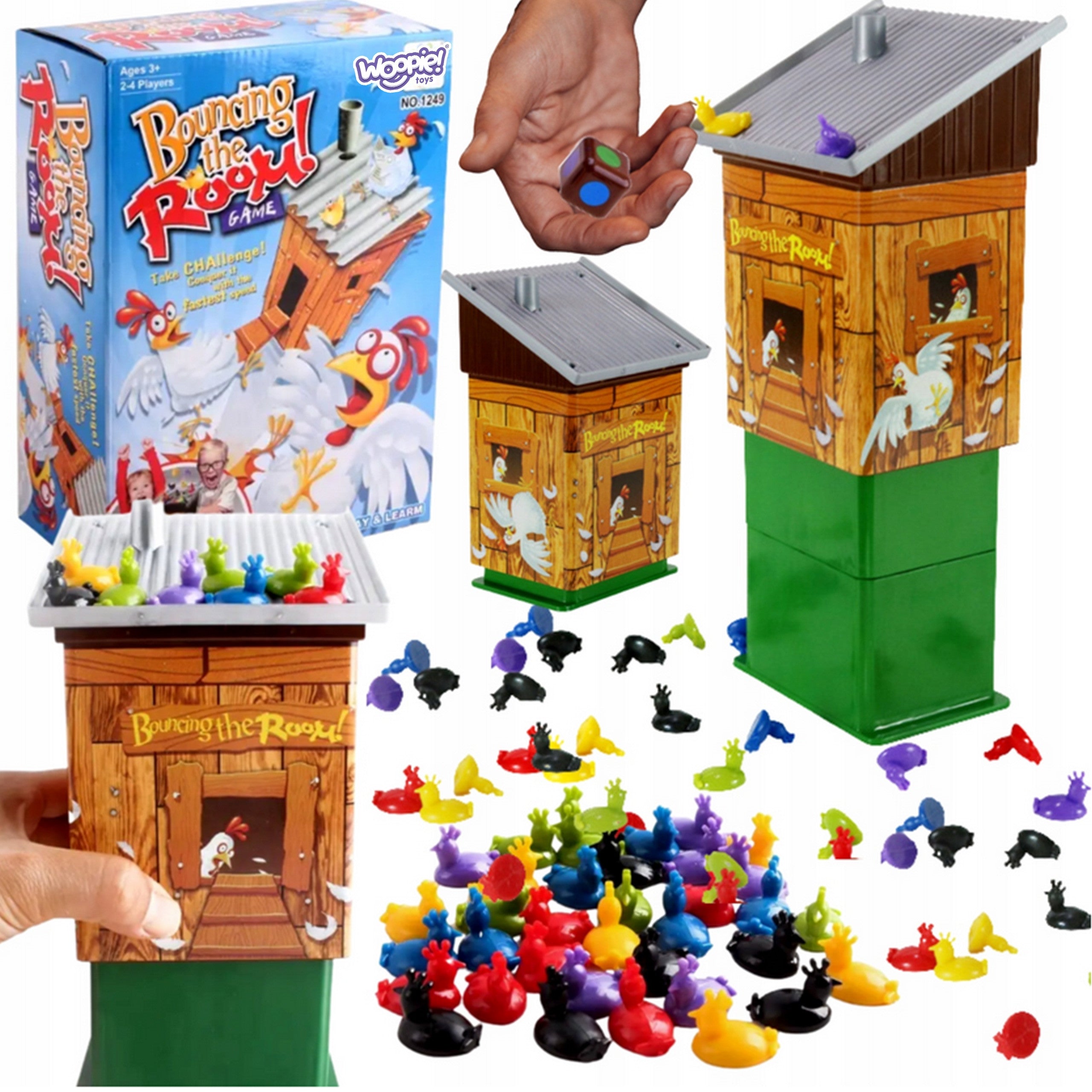 Аркадна игра Woopie Exploding Chicken Coop