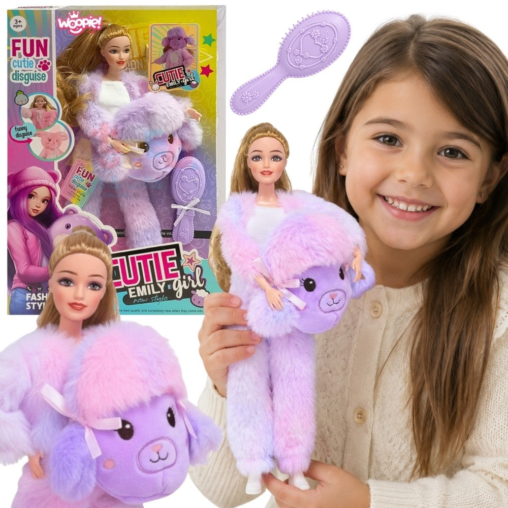 Кукла Woopie Royal Emi в лилав костюм на овца