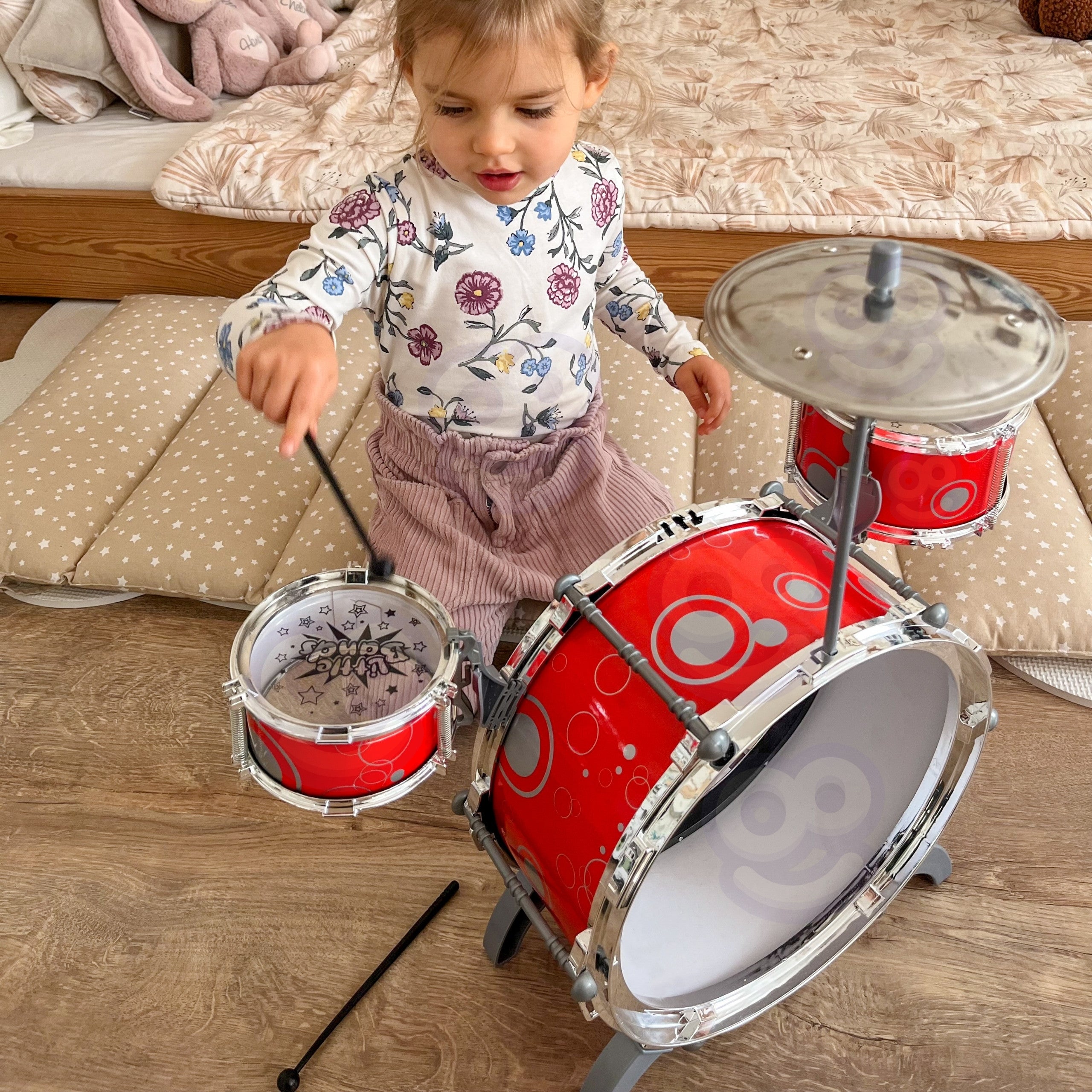 Woopie Educational Drum Set For Kids Learning Music