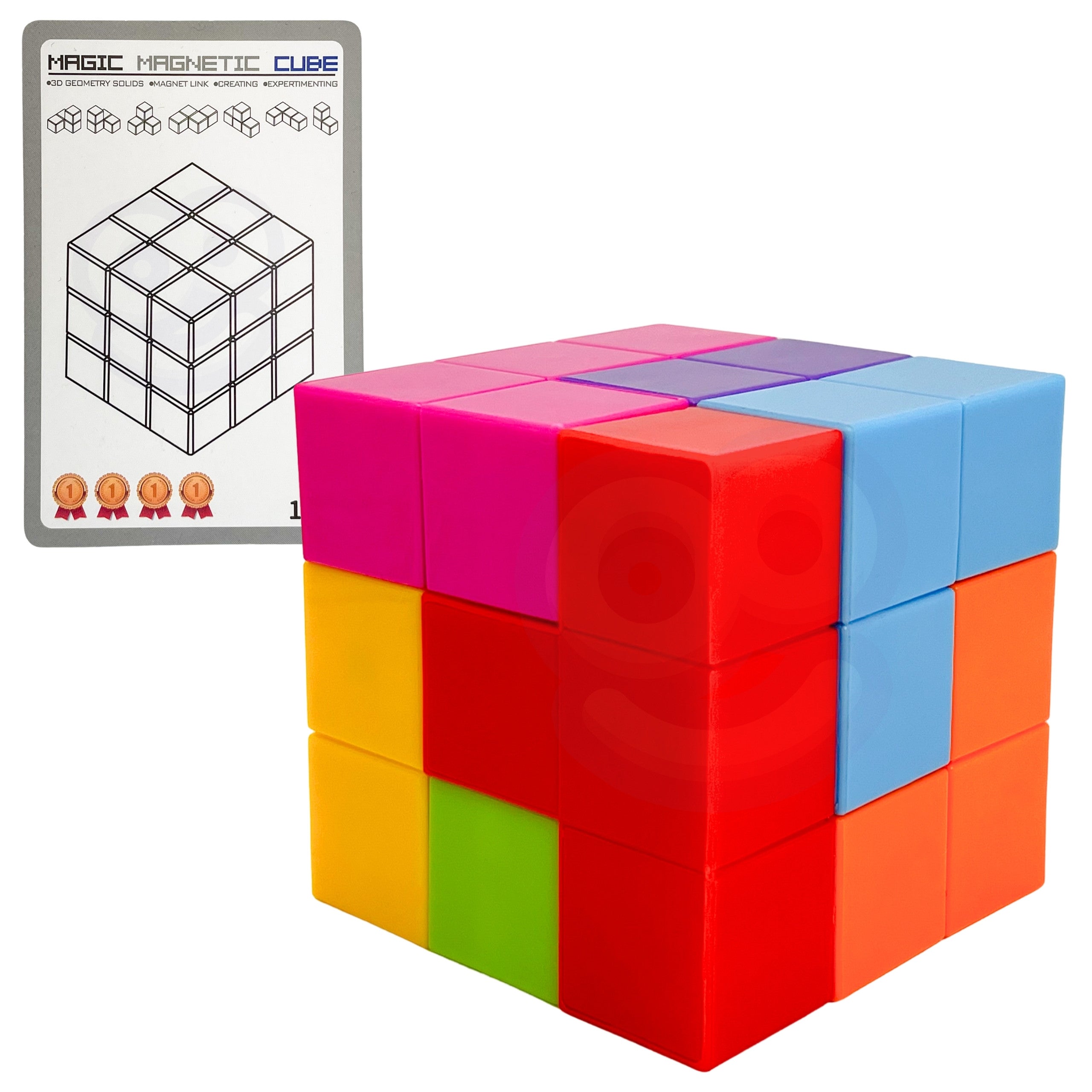 Woopie Tetris kocka puzzle kártyakészlettel