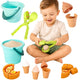 Woopie Sand Set Fun Ice Cream 2-in-1 Ice Cream Factory Śnieżek 15 бр.