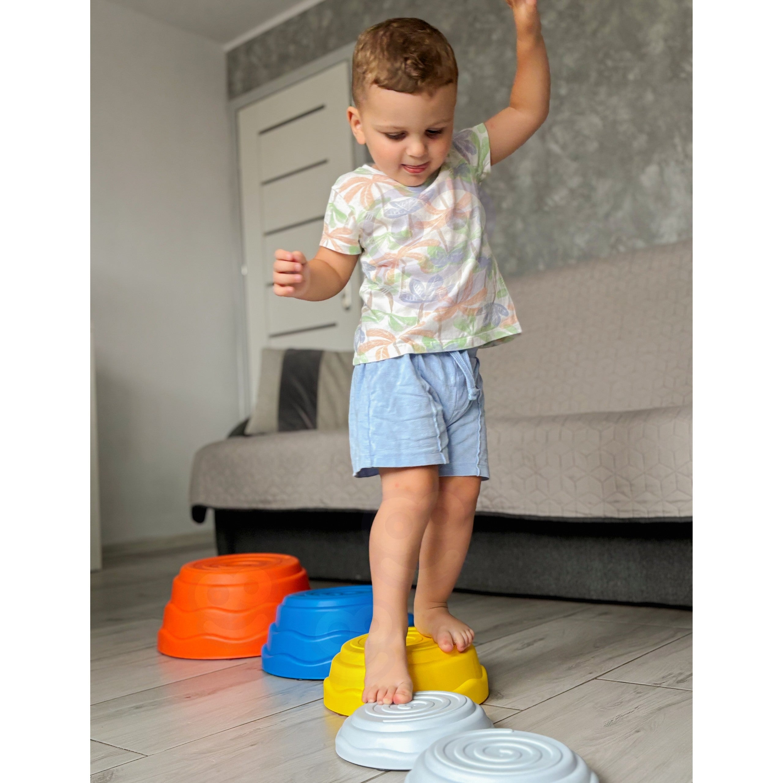 Woopie Balance Stones Entrenamiento del Equilibrio Sensorial 5 Piezas