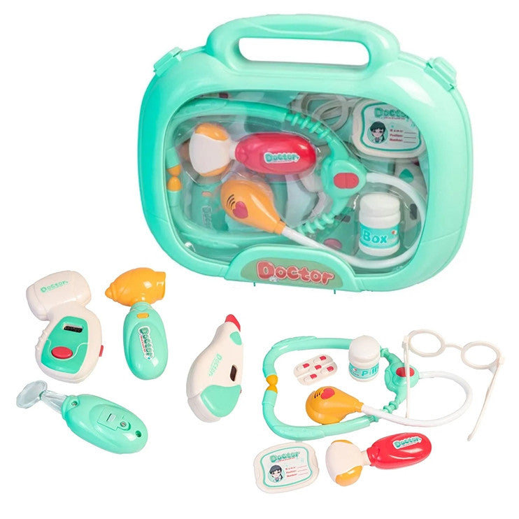Woopie Medical Set Little Doctor Dottore in valigia Suono leggero + ACC.