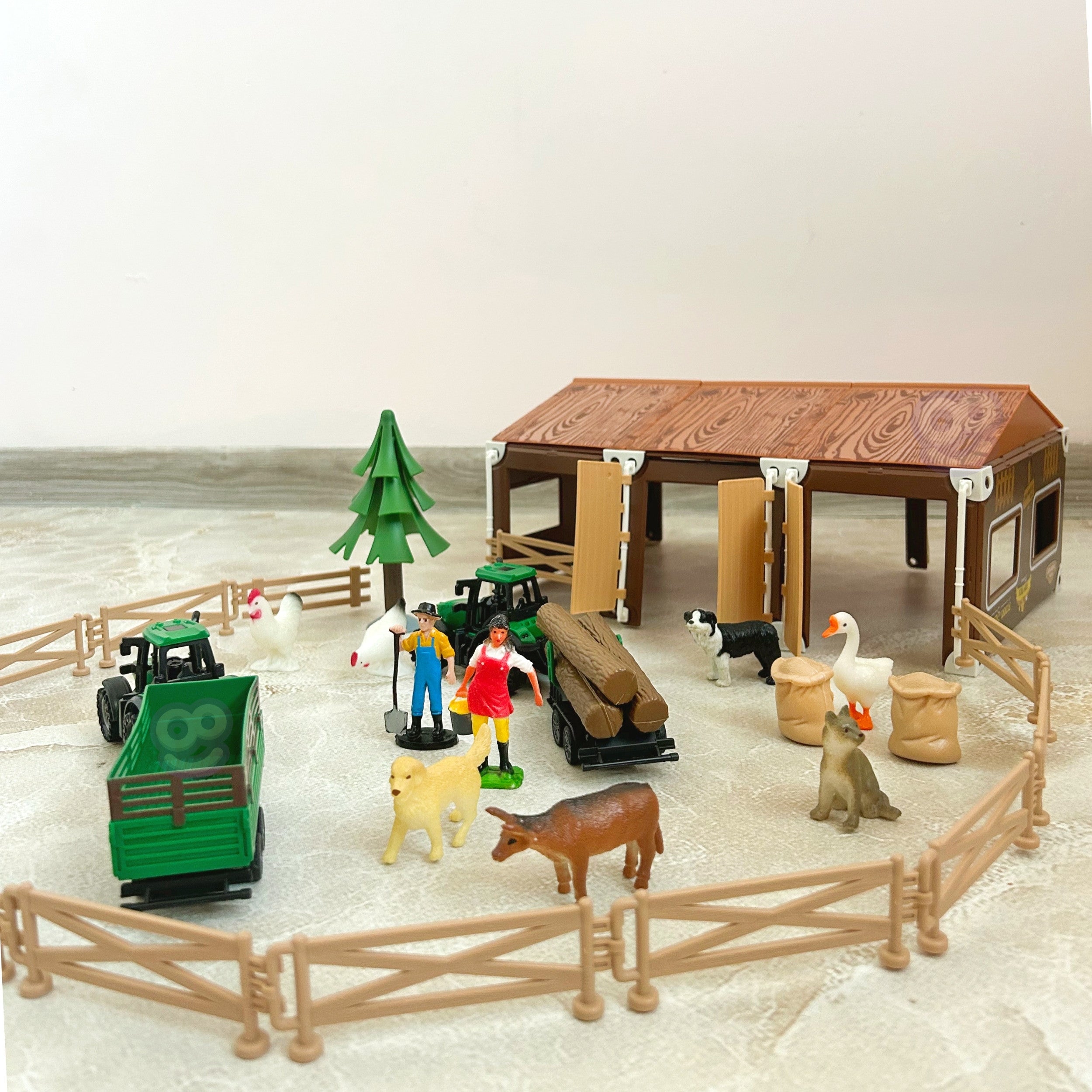 Woopie Little Farmer XL set boerderijfiguren