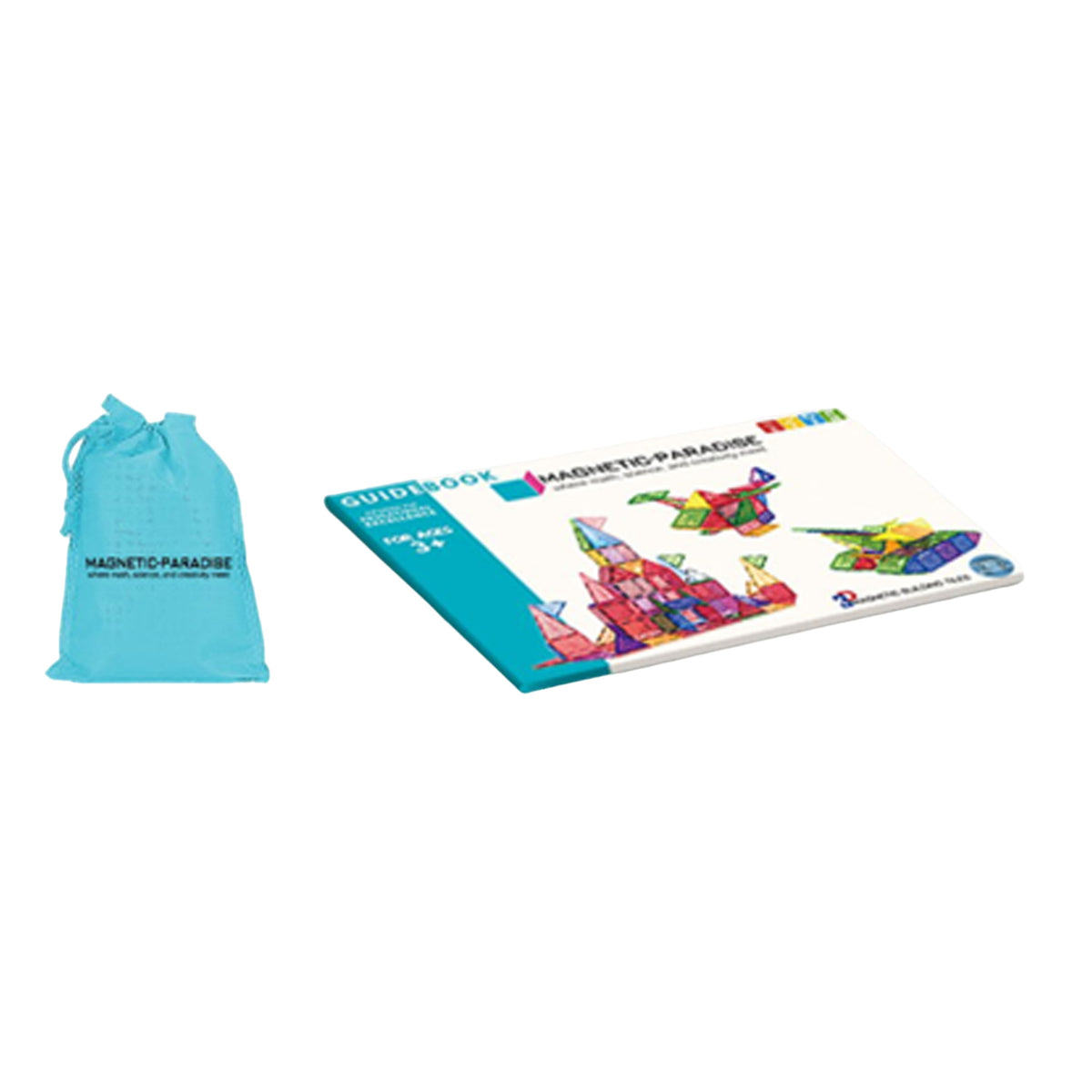 Klocki magnetyczne Montessori Woopie 3d