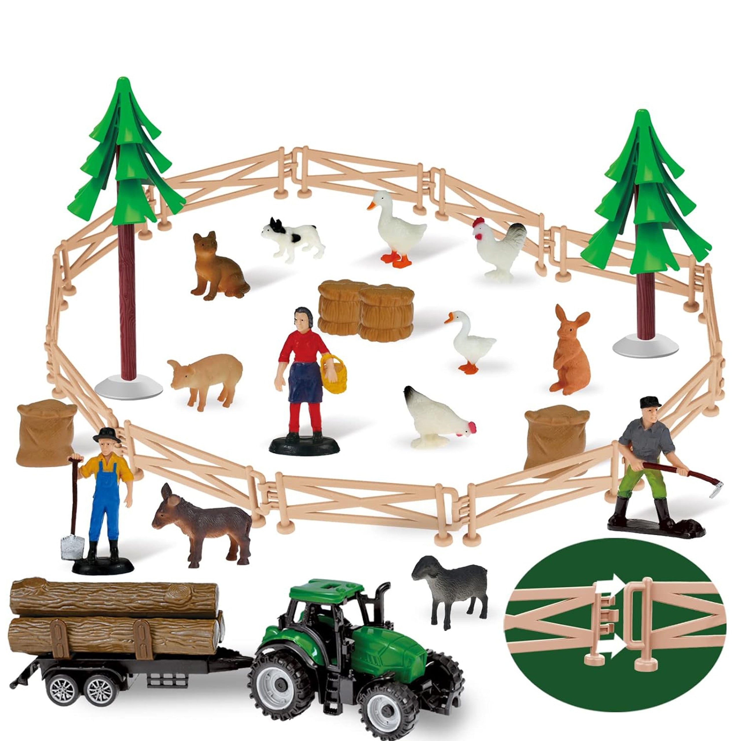 Woopie Little Farmer XL set boerderijfiguren