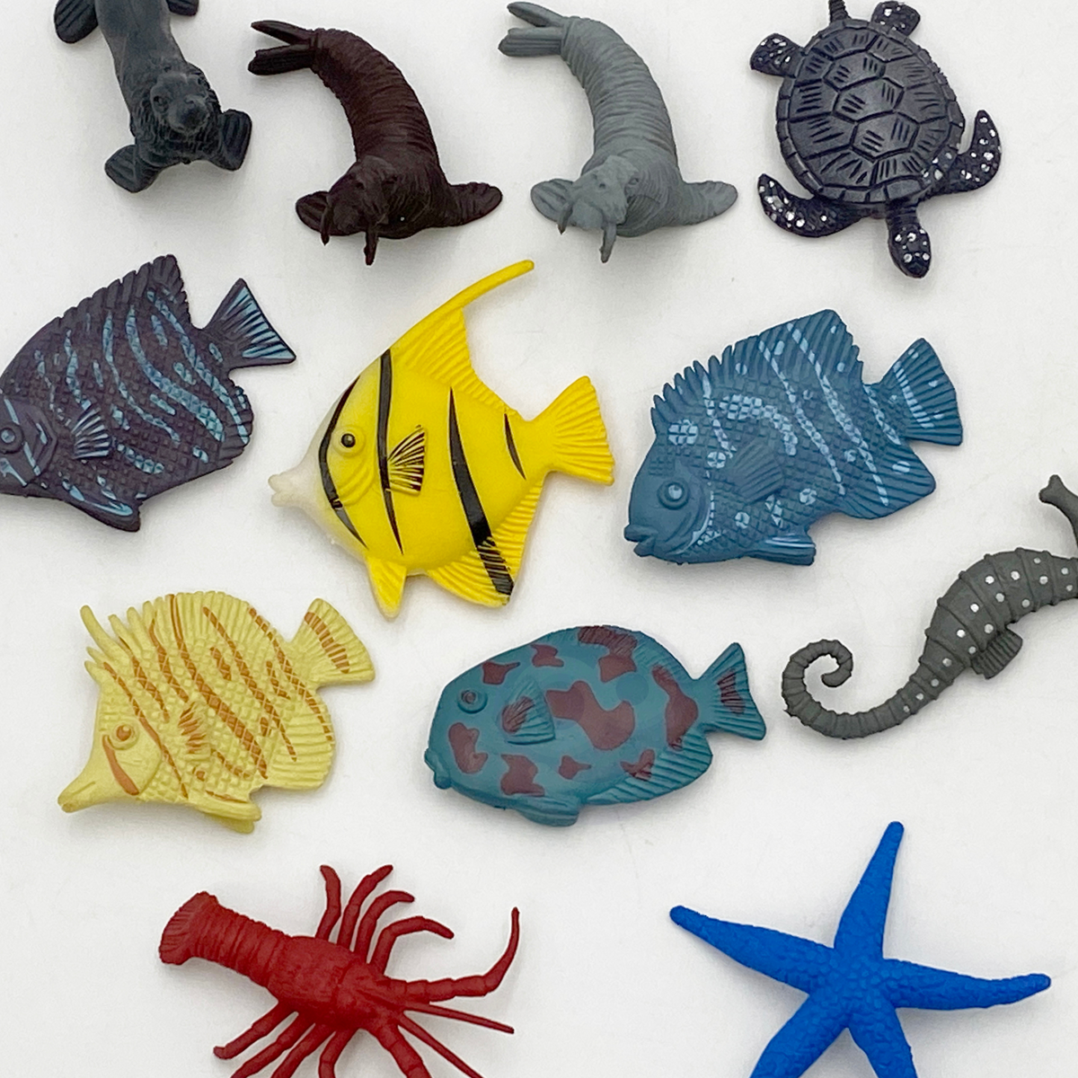 Woopie Set Med Havsdjur Figurer 33 St.